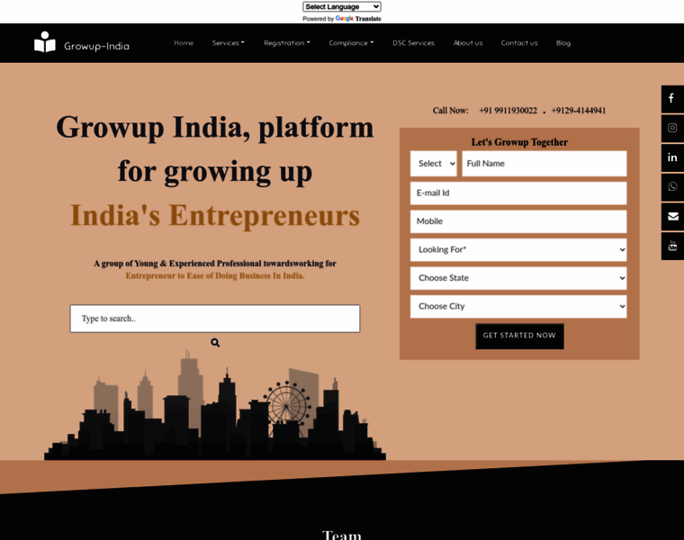 Growup-india.com thumbnail