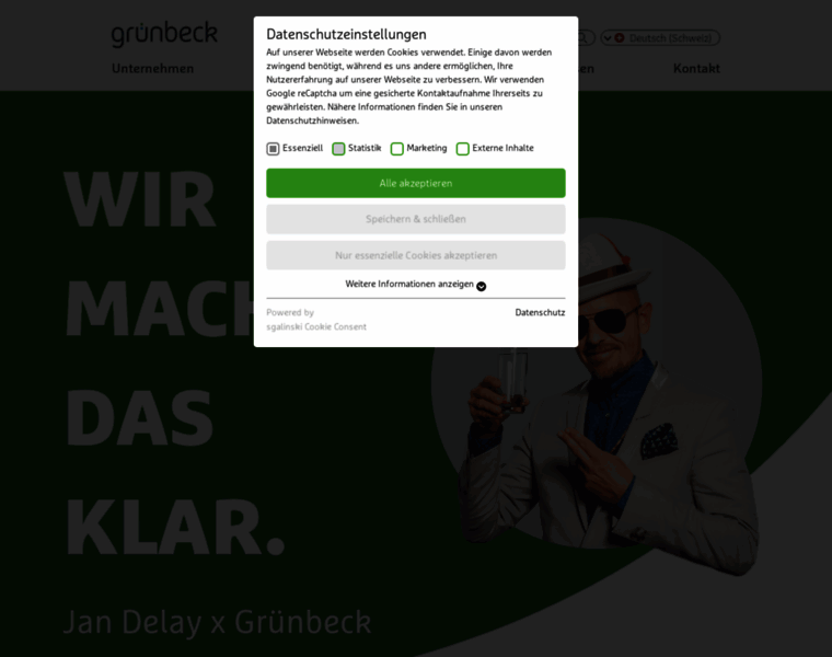 Gruenbeck-schweiz.ch thumbnail