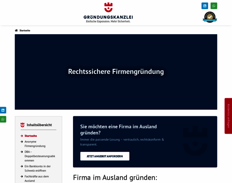 Gruendungskanzlei.eu thumbnail Gruendungskanzlei.eu thumbnail
