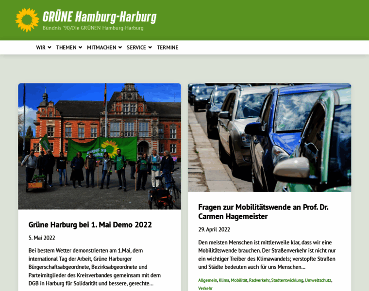 Gruene-harburg.de thumbnail
