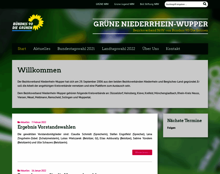 Gruene-niederrhein-wupper.de thumbnail