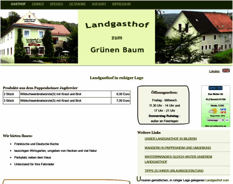 Gruenerbaum-pappenheim.de thumbnail