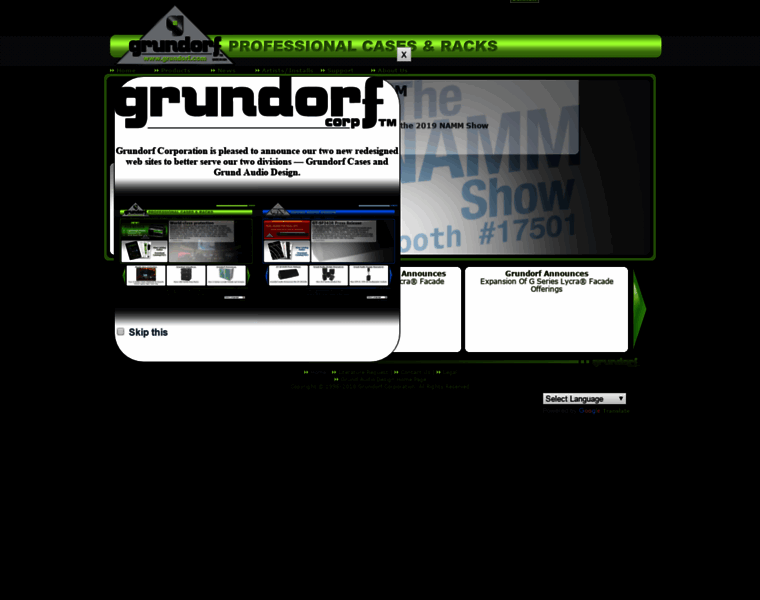 Grundaudio.com thumbnail