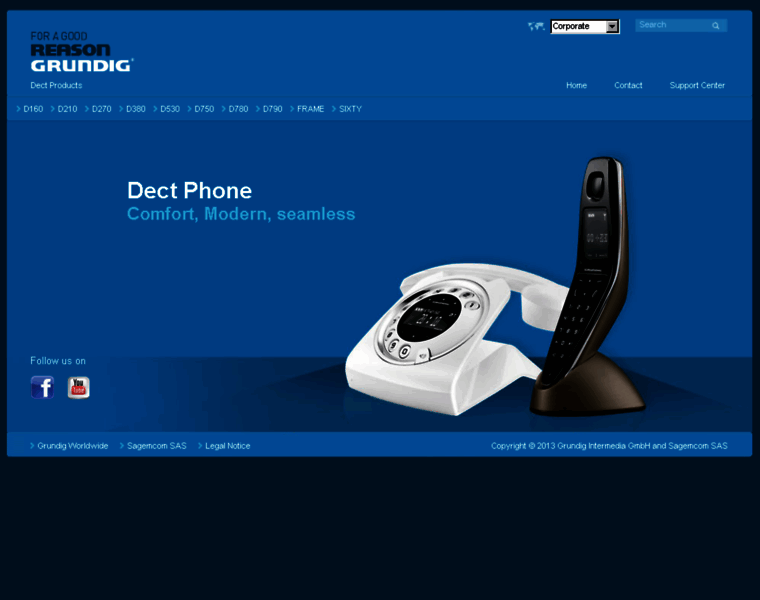 Grundig-dect.com thumbnail