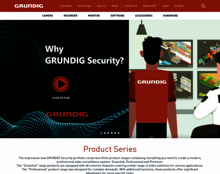 Grundig-security.com thumbnail