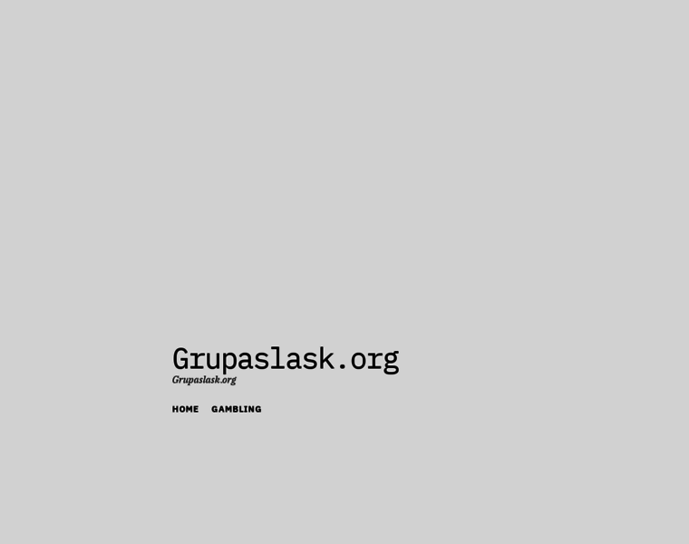 Grupaslask.org thumbnail