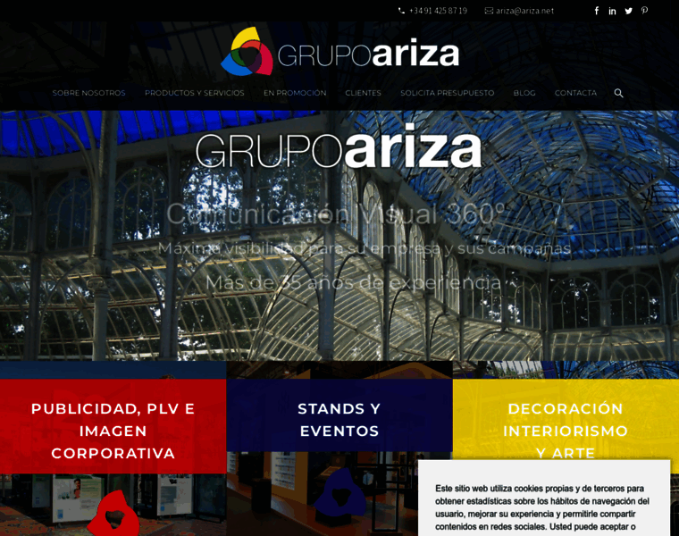 Grupoariza.net thumbnail