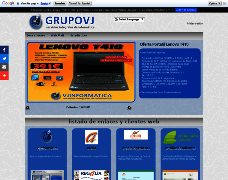 Grupovj.com thumbnail