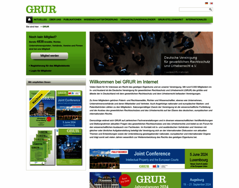 Grur.org thumbnail