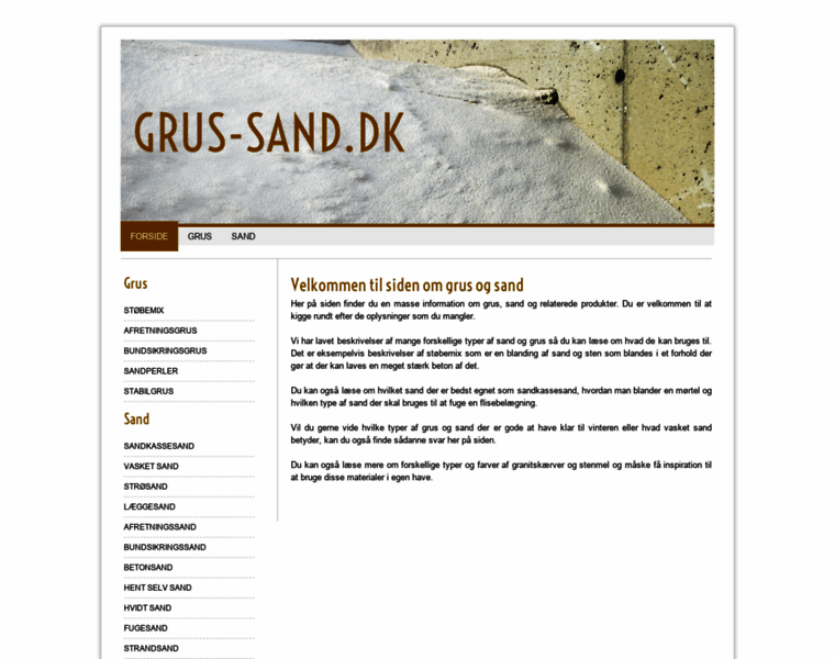 Grus-sand.dk thumbnail