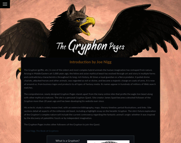 Gryphonpages.com thumbnail