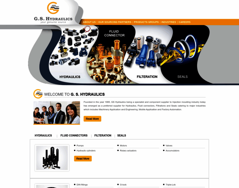 Gshydraulics.in thumbnail