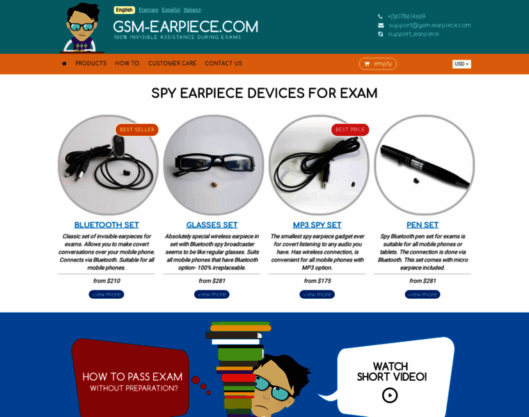 Gsm-earpiece.com thumbnail