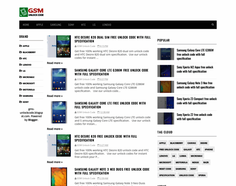 Gsm-unlockcode.blogspot.com thumbnail