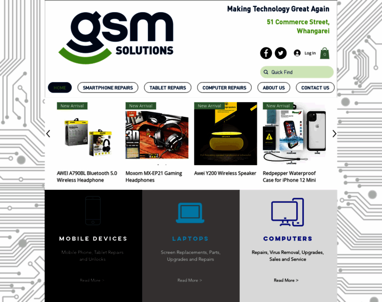 Gsmsolutions.co.nz thumbnail