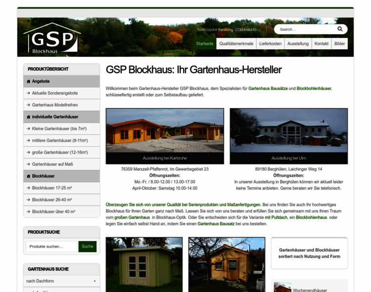 Gsp-gartenhaus.de thumbnail