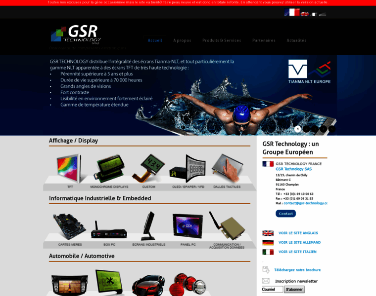Gsr-technology.fr thumbnail