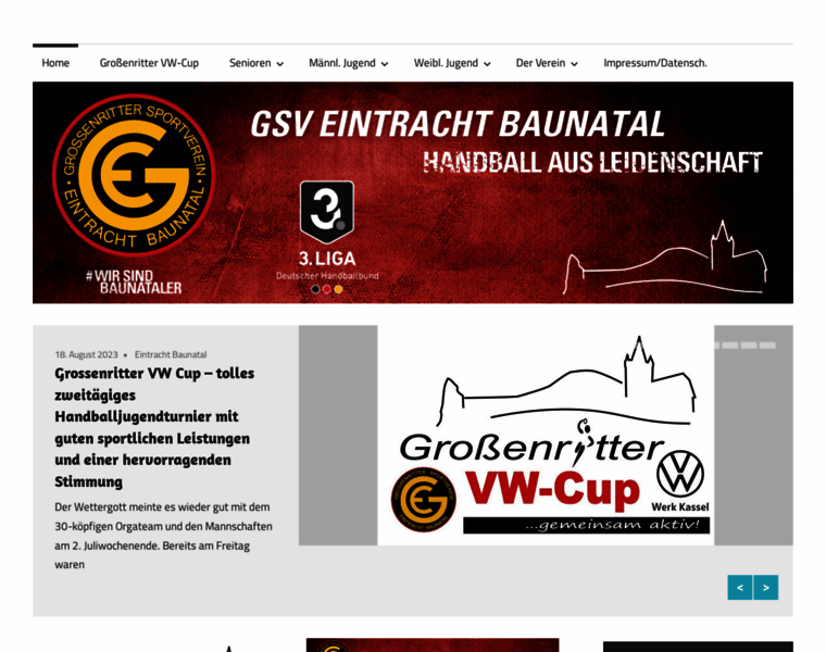 Gsv-baunatal-handball.de thumbnail