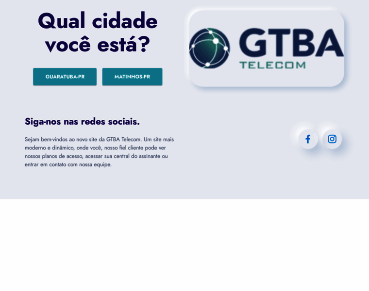 Gtbatelecom.com.br thumbnail