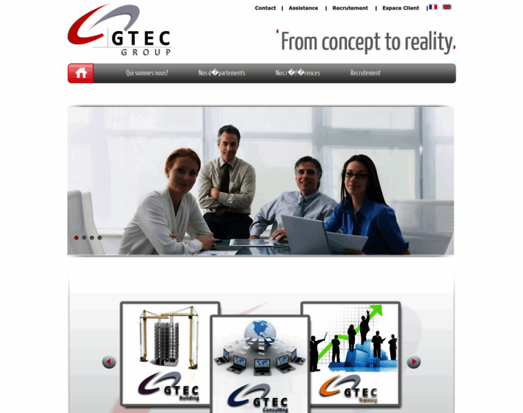 Gtec.com.tn thumbnail