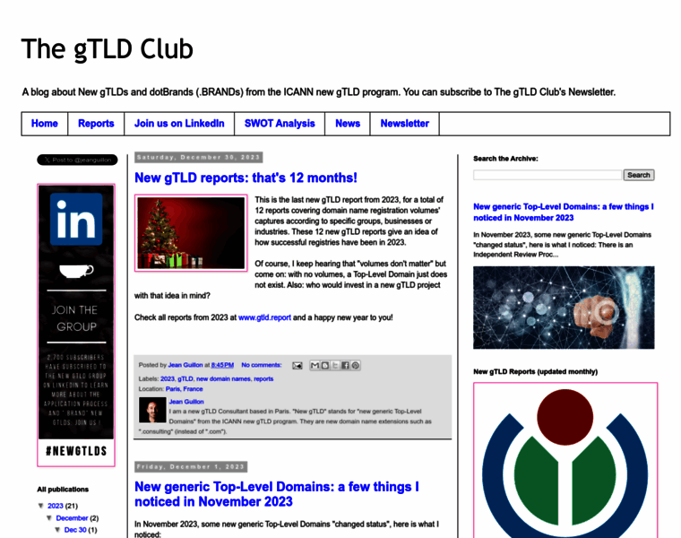 Gtld.club thumbnail