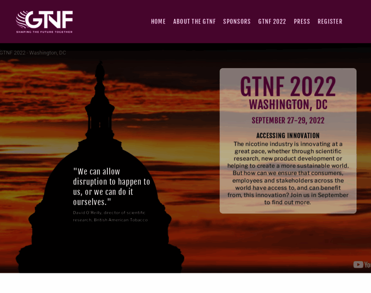Gtnf.org thumbnail