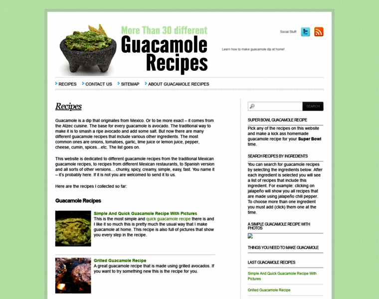Guacamole-recipe.net thumbnail