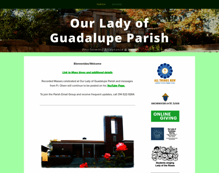 Guadalupestl.org thumbnail