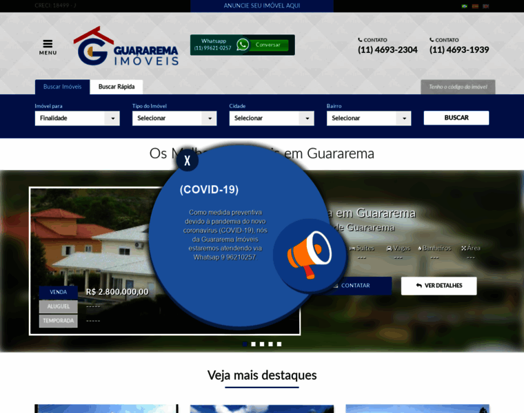 Guararemaimoveis.com.br thumbnail