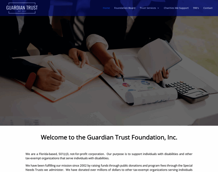 Guardiantrusts.org thumbnail