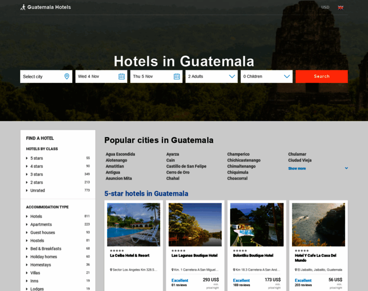 Guatemalacity-hotels.com thumbnail