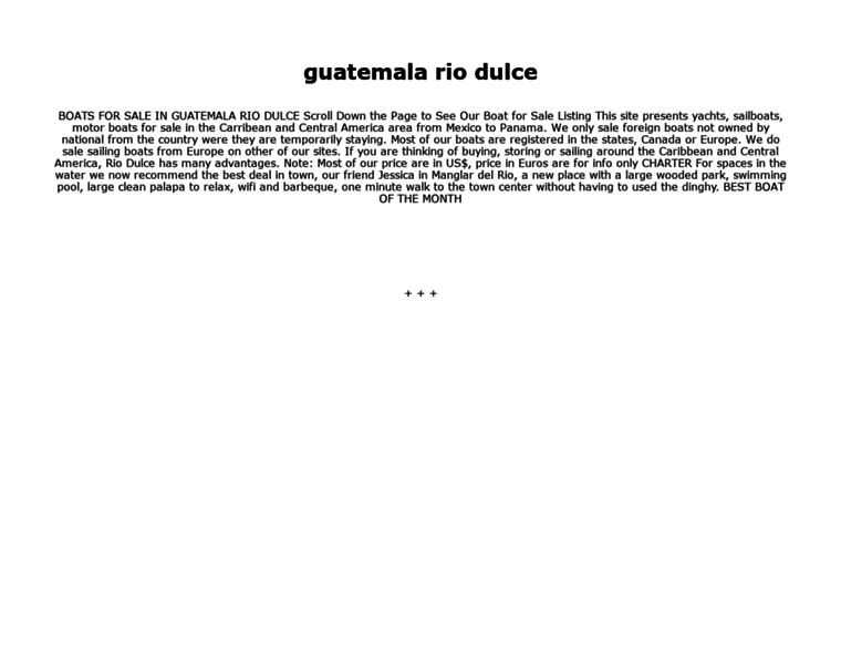 Guatemalariodulce.com thumbnail