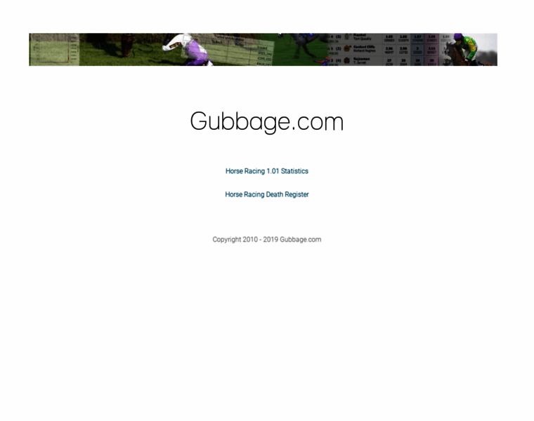 Gubbage.com thumbnail