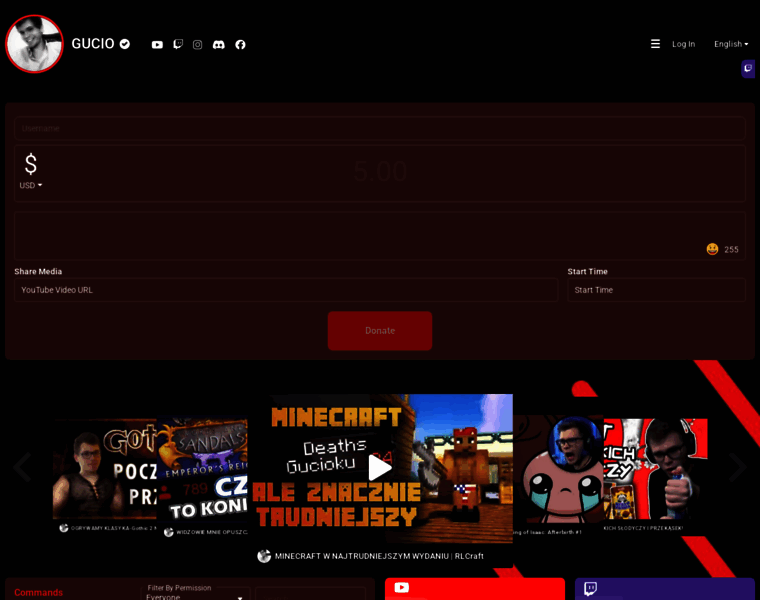 Gucio.live thumbnail