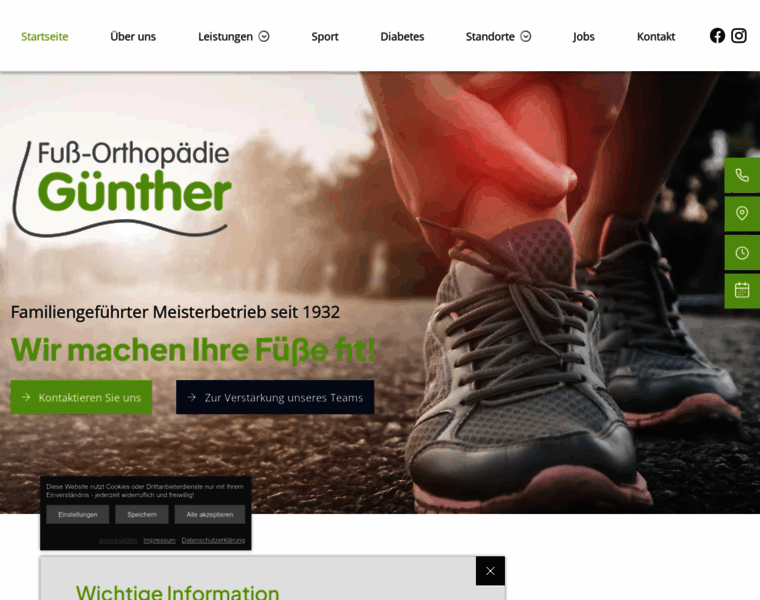 Guenther-orthopaedie.de thumbnail
