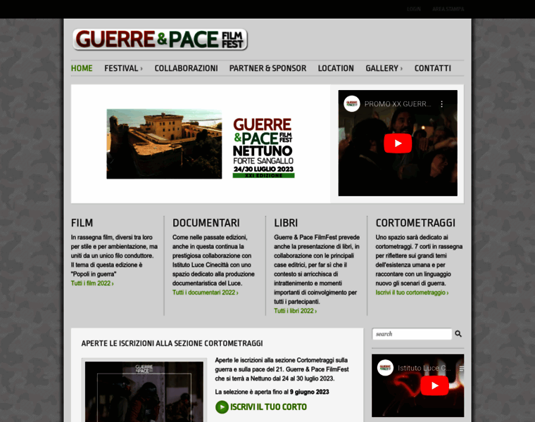 Guerreepacefilmfest.it thumbnail