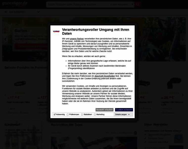 Guestiger.de thumbnail Guestiger.de thumbnail