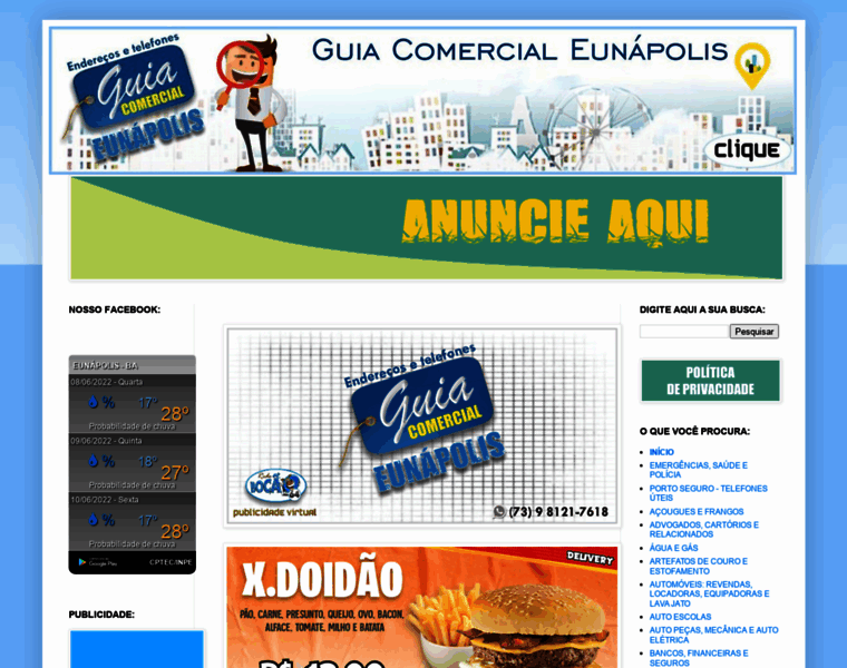 Guiacomercialeunapolis.com.br thumbnail