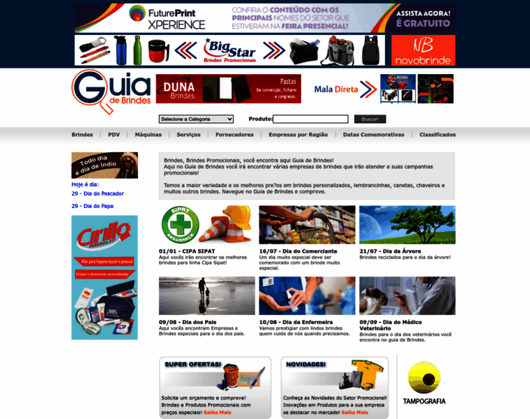 Guiadebrindes.com.br thumbnail