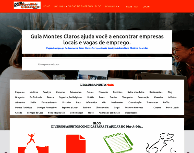 Guiamontesclaros.com.br thumbnail