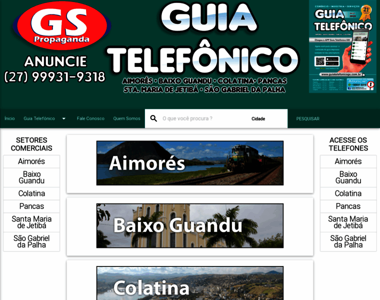 Guiatelefonicogs.com.br thumbnail