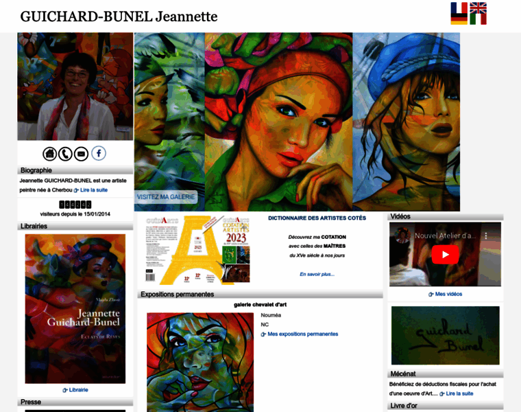 Guichard-bunel.guidarts.com thumbnail