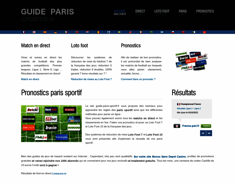 Guide-paris-sportif.fr thumbnail