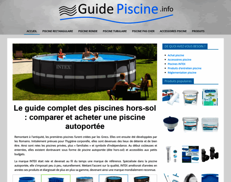 Guide-piscine.info thumbnail