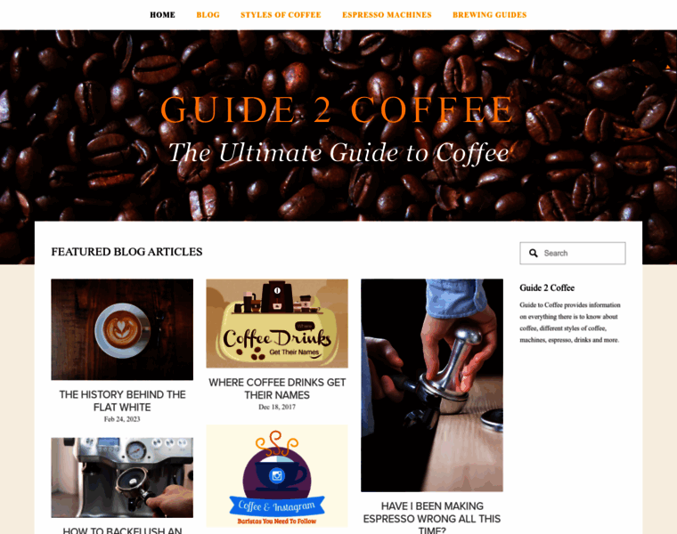 Guide2coffee.com thumbnail