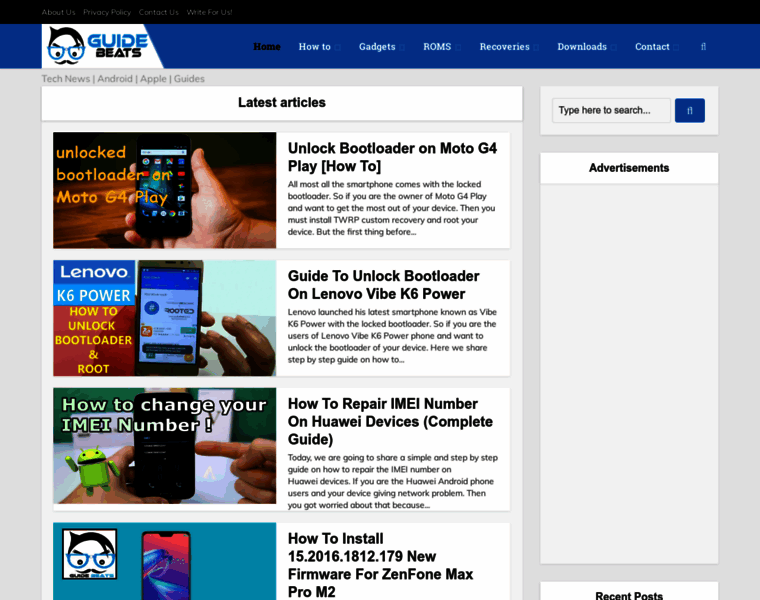 Guidebeats.com thumbnail