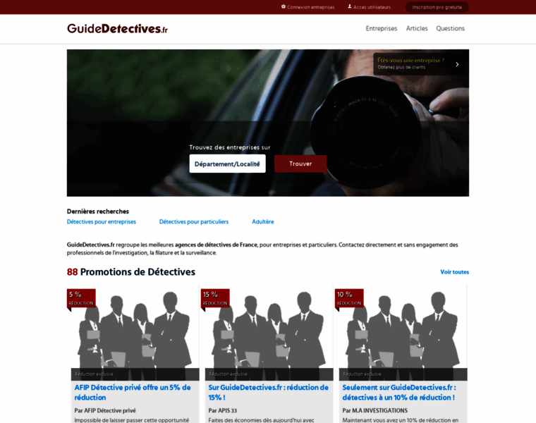 Guidedetectives.fr thumbnail