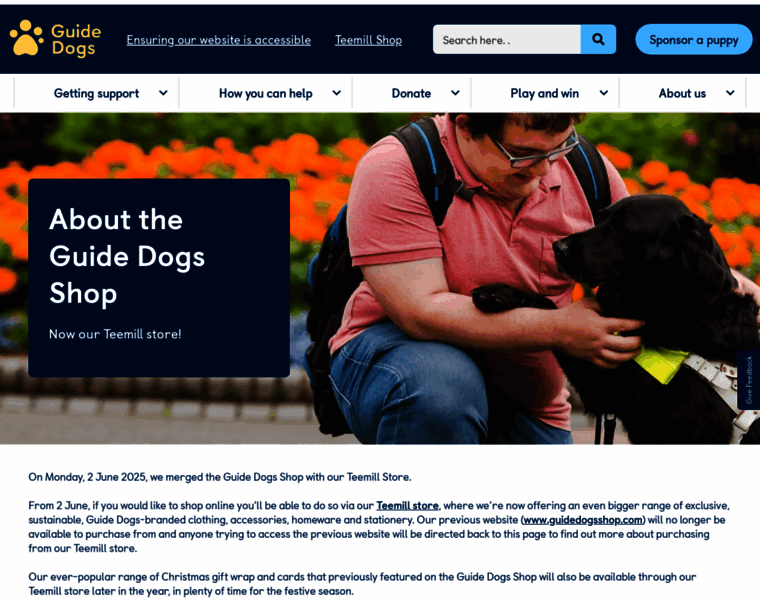 Guidedogsshop.com thumbnail Guidedogsshop.com thumbnail