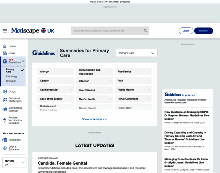 Guidelines.co.uk thumbnail