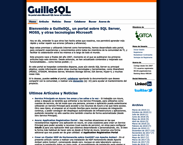 Guillesql.es thumbnail Guillesql.es thumbnail